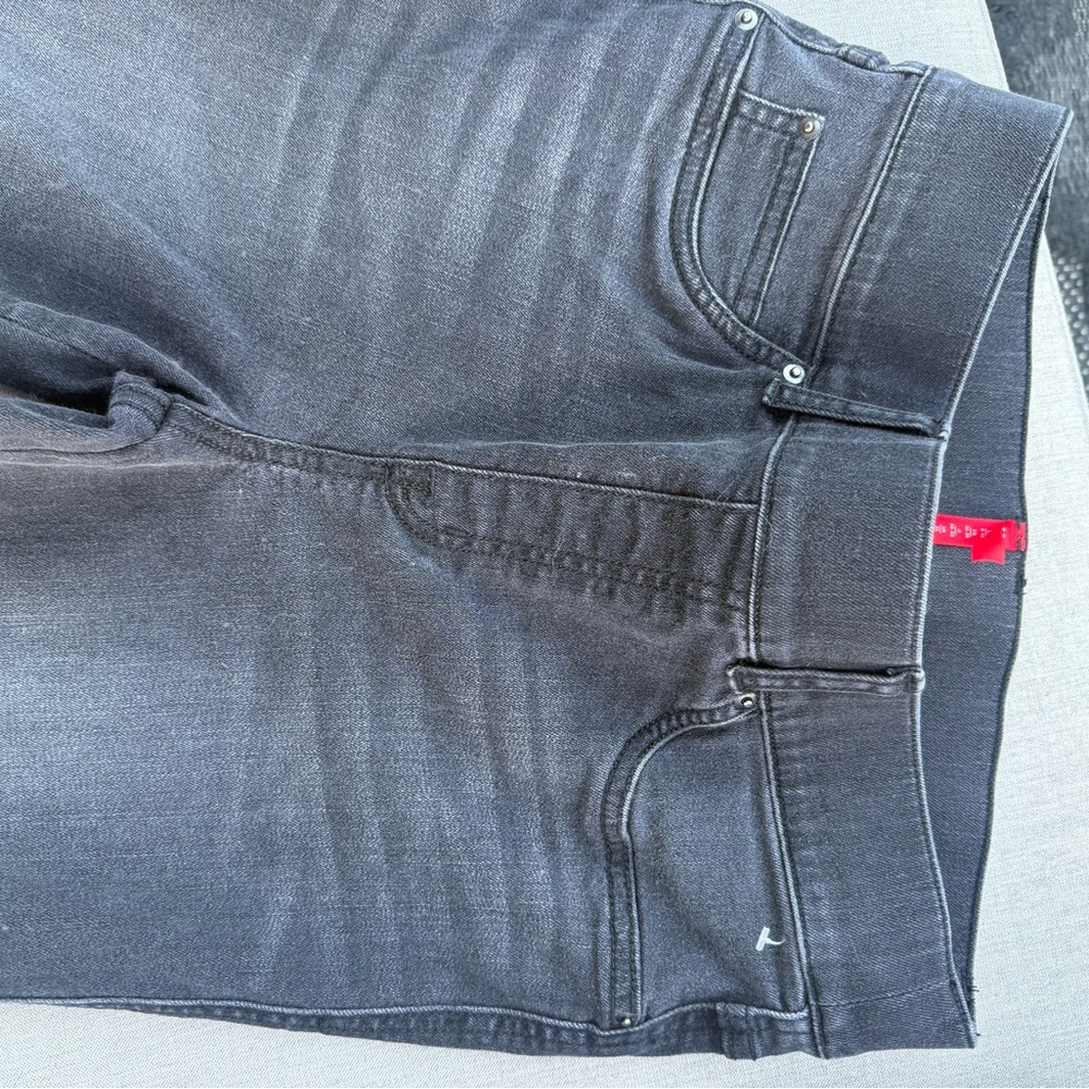 SPANX Charcoal Denim Jeans